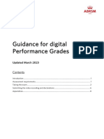 Performance Exam - General Guidance