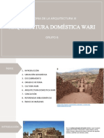 2.0 Arquitectura Domestica Wari - Grupo 6