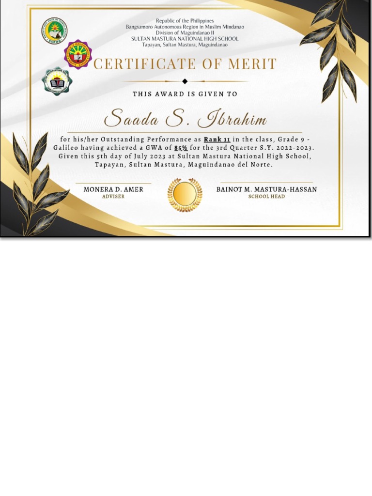 3rd Certificate PDF