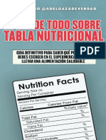 Tabla Nutricional