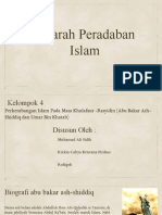 Kelompok 4-Perkembangan Islam Pada Masa Khulafaurrasyidin (Masa Abu Bakar Dan Umar Bin Khattab)