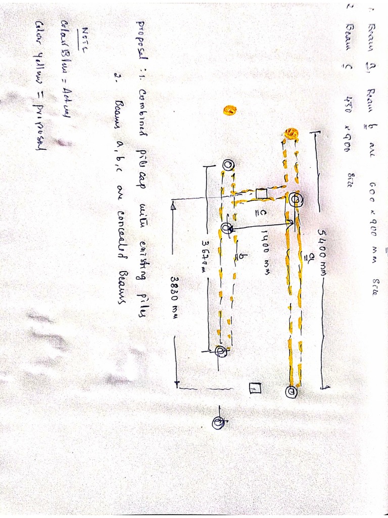 Piles Actual Position PDF