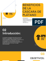 Beneficios de La Cáscara de Platano - Grupo 5