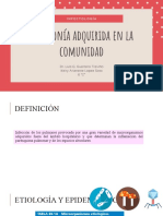 Tema 3. Neumonia Adquirida en La Comunidad