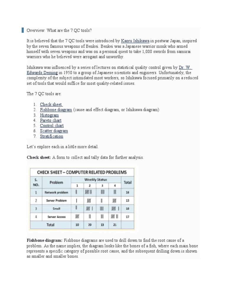 7 QC | PDF | Chart