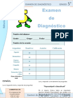 Examen Oficial Agosto 5to Grado 1