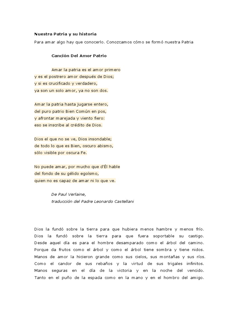 Nuestra Patria y Su Historia1 | PDF | Argentina