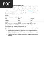Duolingo English Test Sample | PDF | Language Arts & Discipline