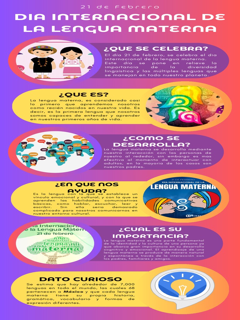 Importancia de la Lengua Materna | PDF | Artes del Lenguaje y Comunicación