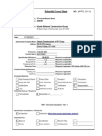 Submittal Cover Sheet: NO KIPP75 - 013.1A