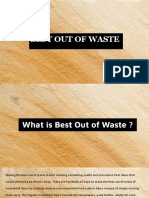 Best Out of Waste