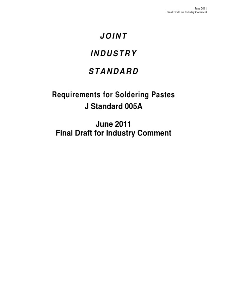 D J005A 81711Solder Paste Table PDF Solder Specification