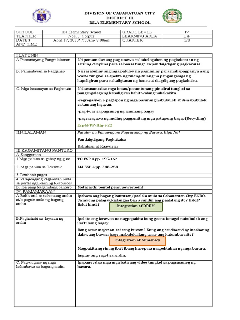 CO EsP NEW | PDF