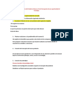 Proceso de Desarrollo de Producto de La Percepción de Opotunidad Al Prototipo