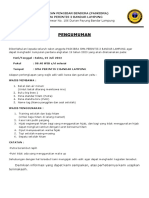 Pengumuman: Jl. Khairil Anwar No. 106 Durian Payung Bandar Lampung