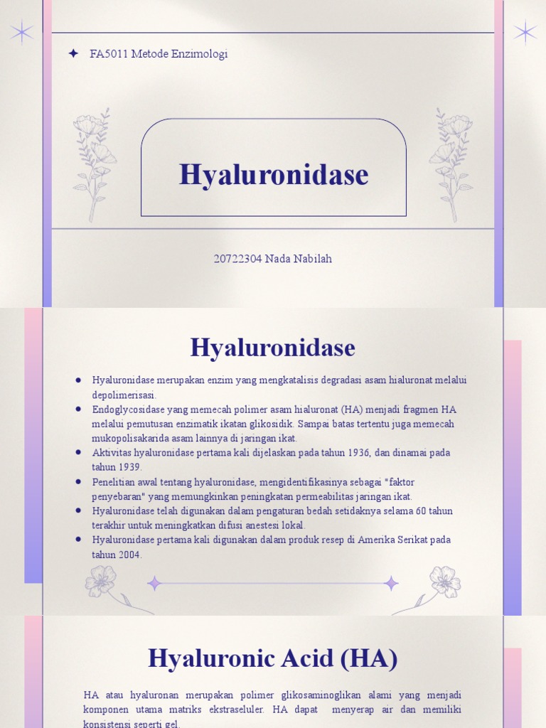 Hyaluronidase PDF