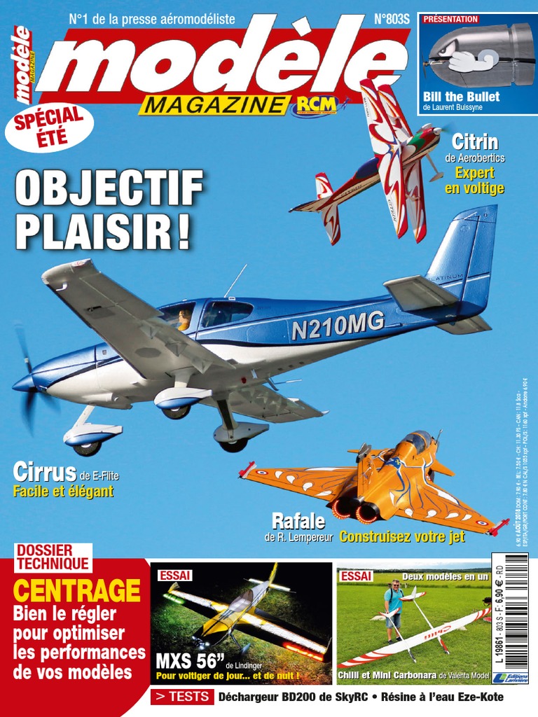 Magazine De Modélisme RC N°260 - Zabel Delta - Occasion
