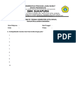 Format Soal PTS Essai