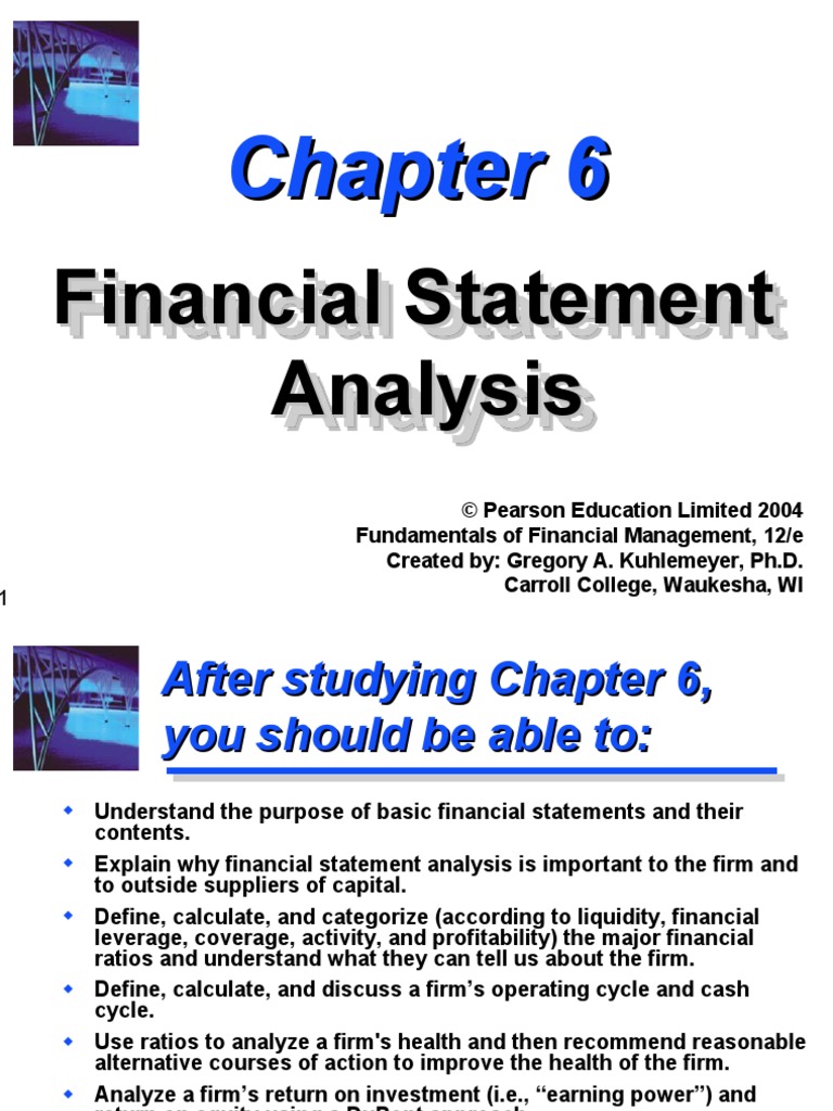 Financial Statements Analysis PDF