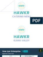  Catering Menu