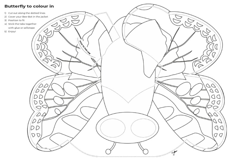 Bee-Bot Jacket BUTTERFLY Blank | PDF
