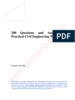 vn 200 Questions & Answers on Practical Civil Engineering Works