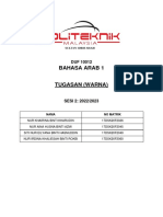 Tugasan Bahasa Arab