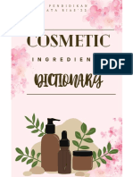 Kamus Cosmetic Ingredients Dictionary Angkatan 22