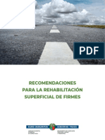 Rehabilitacion Superficial de Firmes - Es