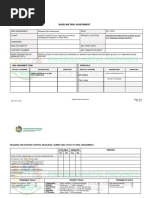 Heat Stress Risk Assessment Form | PDF | Hyperthermia | Heat