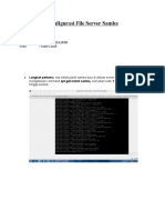 Konfigurasi File Server Samba