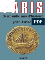 Favier - Jean - Paris - Deux Mille Ans D'histoire