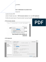 Optimizar Archivos PDF