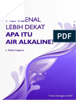 Design Buku Air Alkaline Judul A