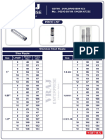 Vraj Enterprise Prise List