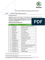 SR - No Part Number Part Description: (Formerly Known As Volkswagen India Private Limited)