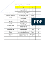 كشف بأسماء الموردين والمواد (مشاريع هبيتات)