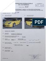 Homologation PORSCHE 911 GT3 2000 Group - N