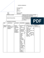 SESIÓN DE APRENDIZAJE 4 y 3