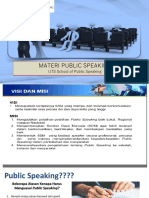 Materi Public Speaking PDF - UTS SPS