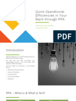 Operational Efficiencies Via RPA - 3EM Technologies