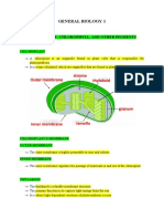 General Biology 1 (Chloroplast, Chlorophyll and Pigment)