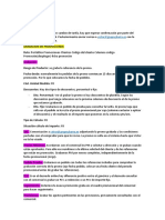 Documento Back Office Comercial