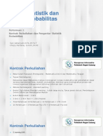 Pertemuan 1 - Statistik Probabilitas