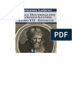 Vidas e Doutrinas Dos Filosofos Ilustres Livro Vii - Diogenes Laercio