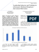 The Influence of Leadership Behavior and Training On Employee Performance Mediated Employee Achievement Motivation