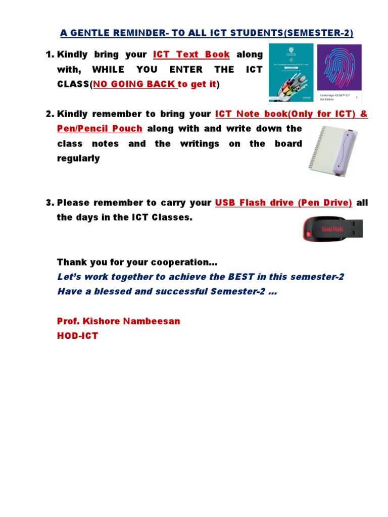 A Gentle Reminder Pdf Art