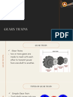 Lesson 7 Gear Trains