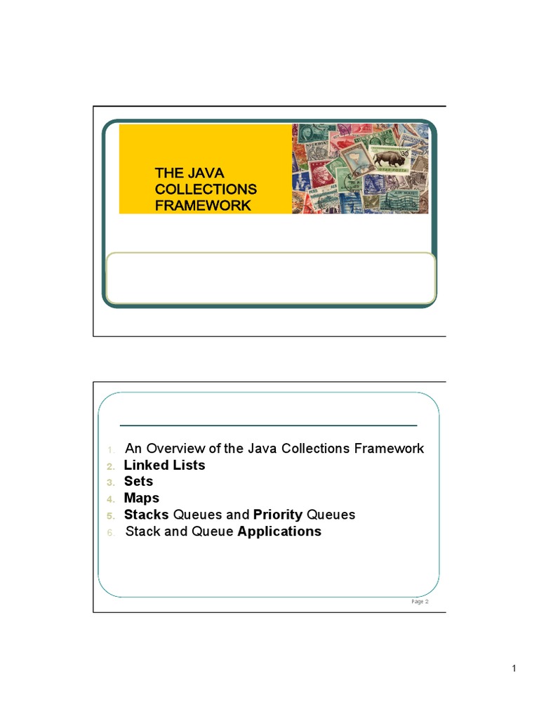 Java Collections for Developers | PDF | Computing | Computer Data