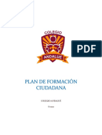 Plan de Formación Ciudadana